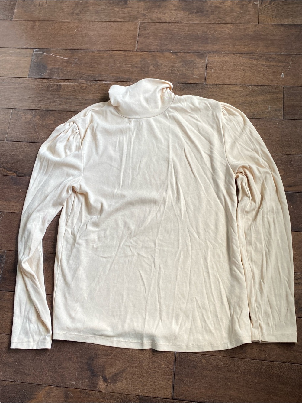 Zara Cream Turtleneck Sweater